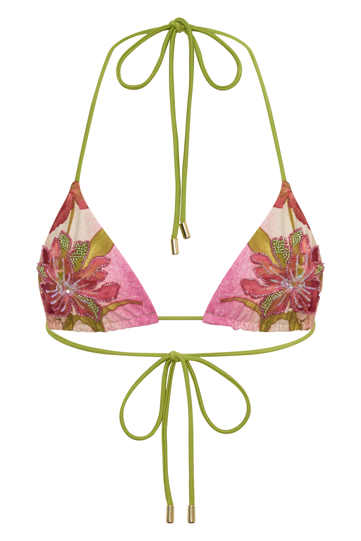 Blossom Classic Triangle Bikini Top - Camillea Flower Print vista 14