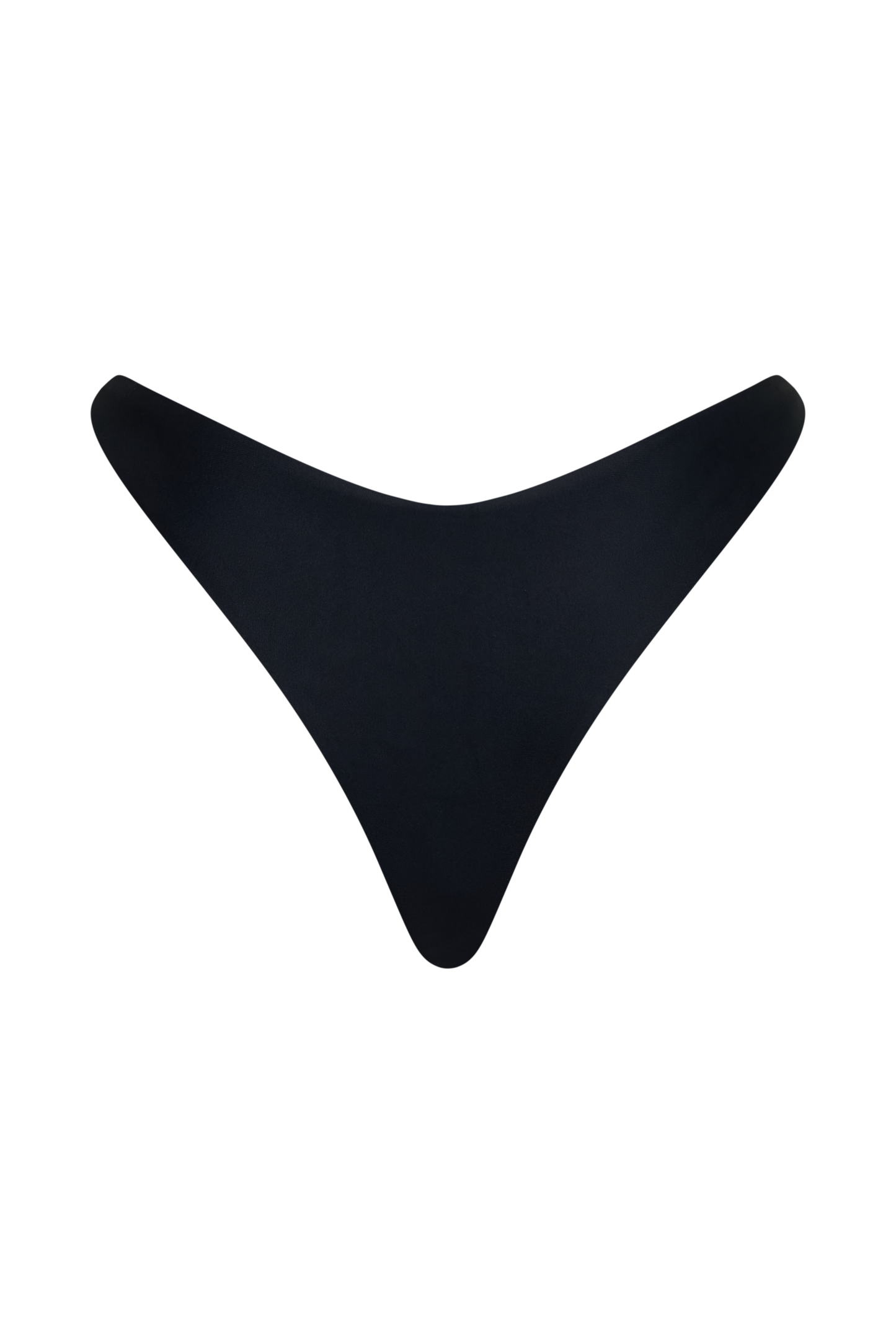 Coralia High Side Thong Bikini Bottom - Black vista 13
