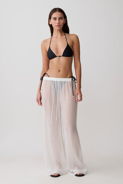 Blossom Classic Triangle Bikini Top - Black vista 11
