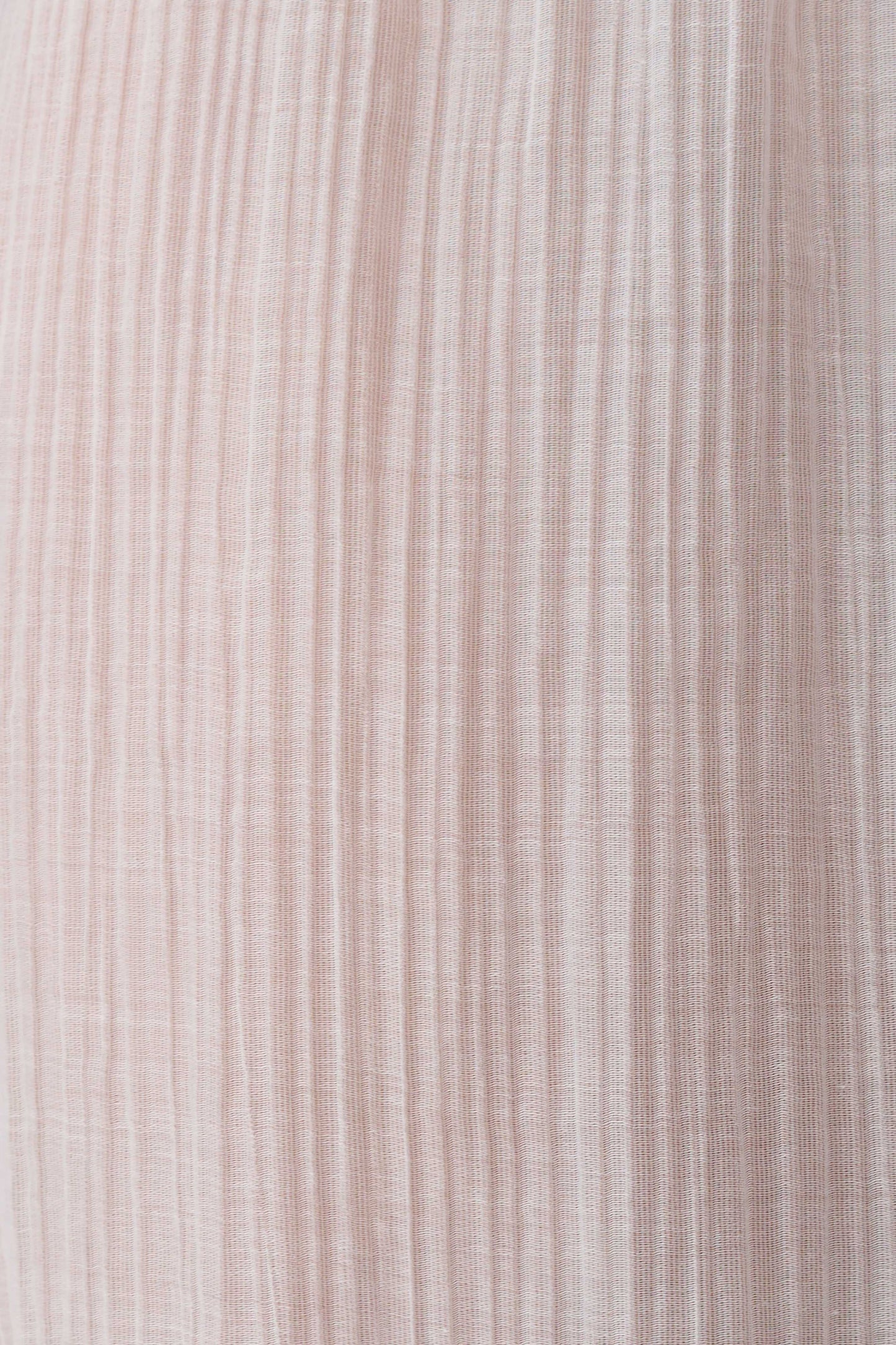 Leilani Sheer Drawstring Wide Leg Pants - Ivory vista 7