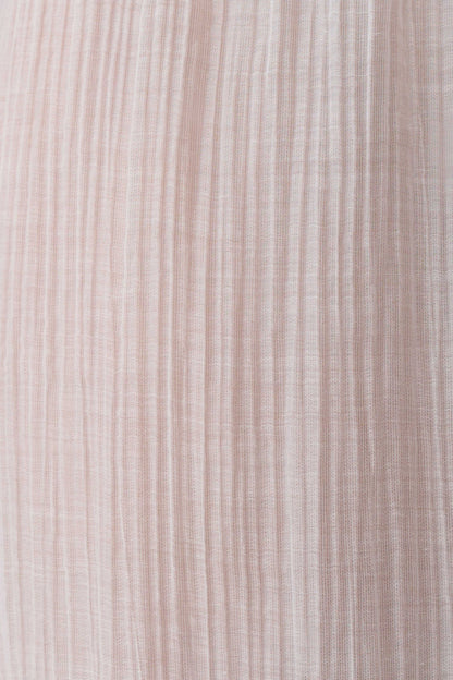 Leilani Sheer Drawstring Wide Leg Pants - Ivory vista 7