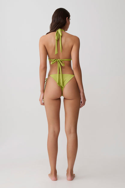 Fern Triangle Bikini Top - Green vista 7