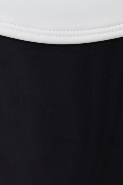 Isla Brazilian Bikini Bottom - Black/White vista 12