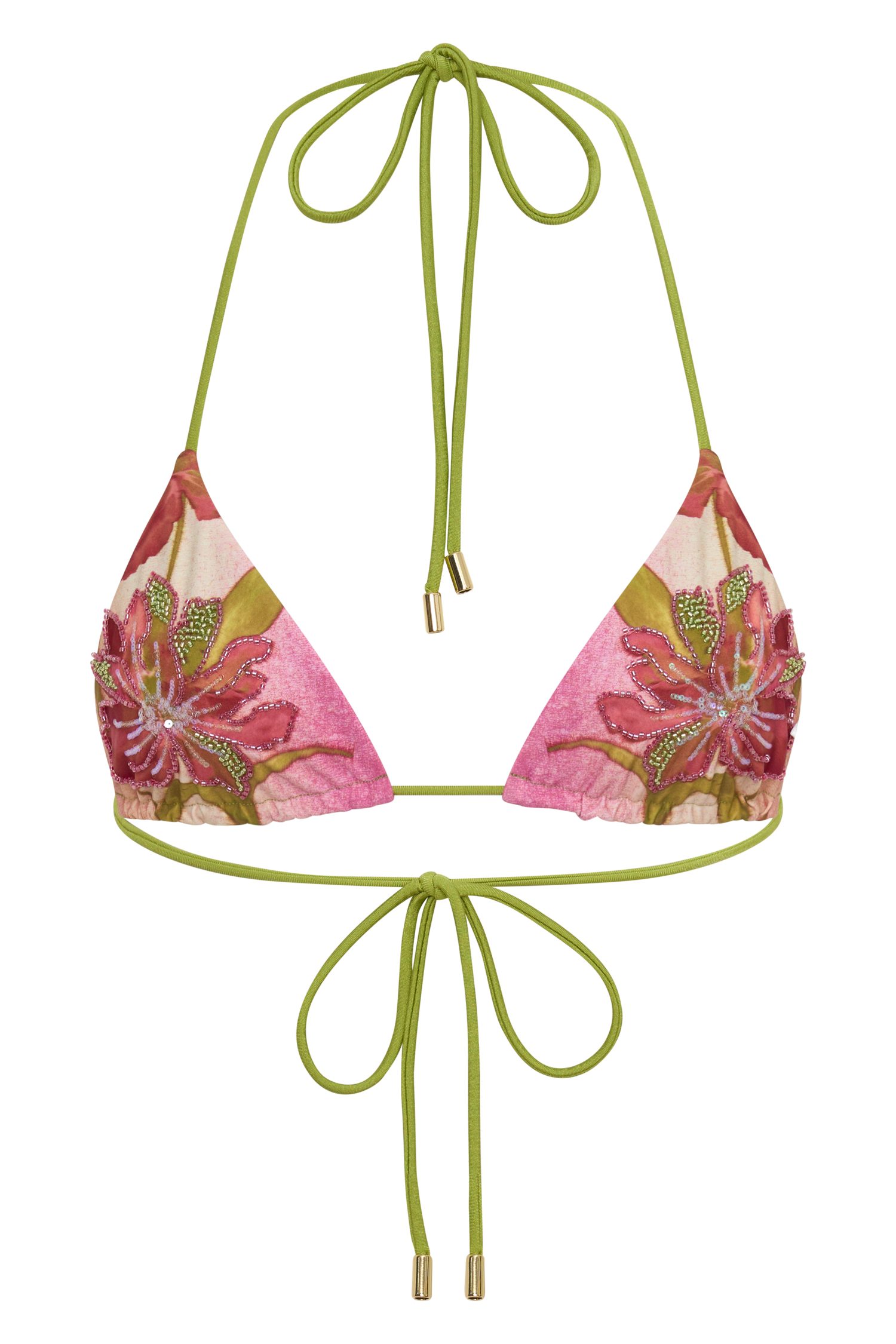 Blossom Classic Triangle Bikini Top - Camillea Flower Print vista 14