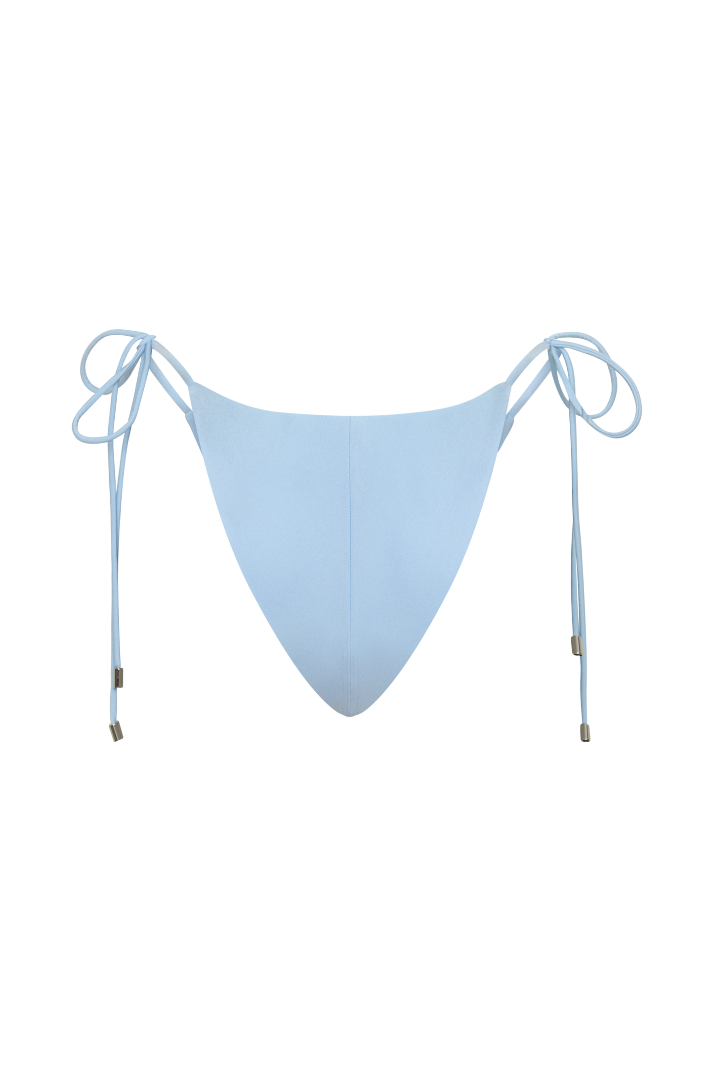 Blossom Side Tie Bikini Bottom - Pale Blue vista 12