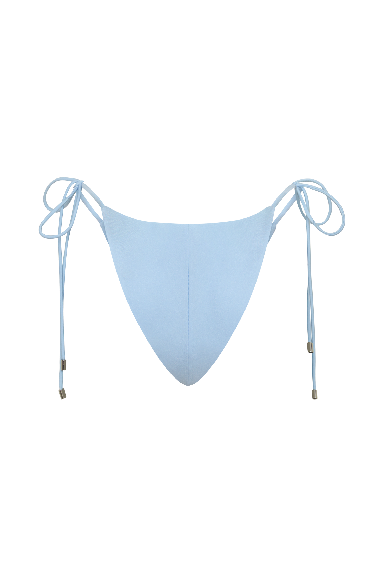 Blossom Side Tie Bikini Bottom - Pale Blue vista 12