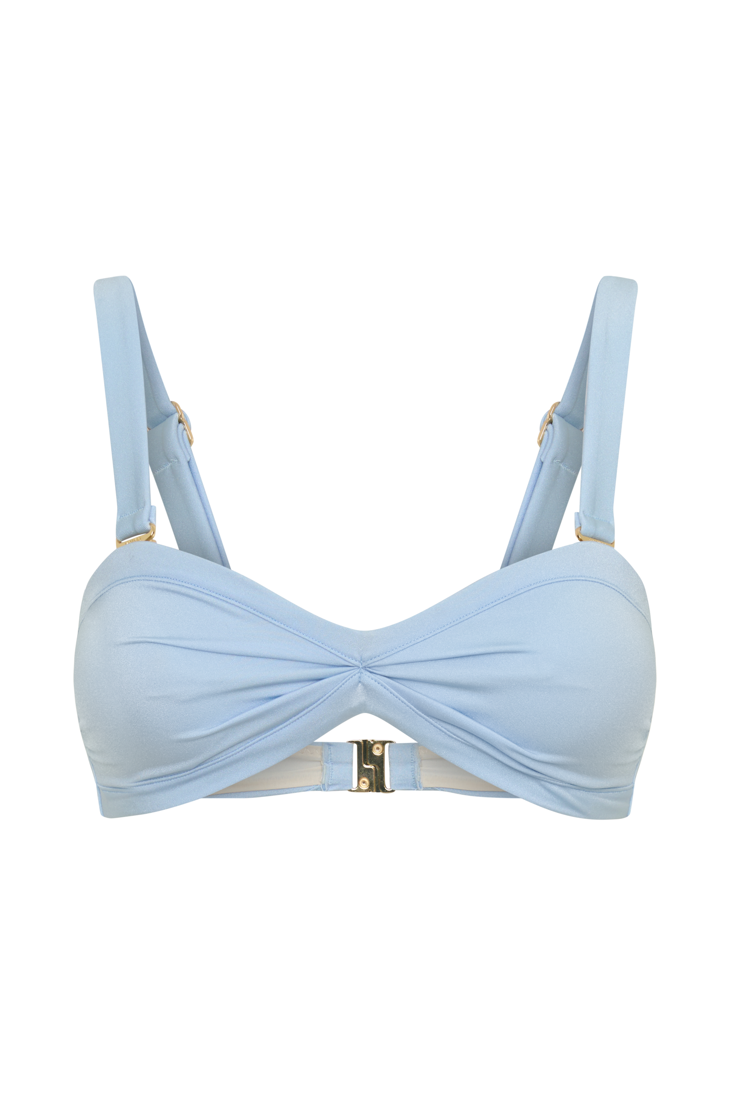 Briar Strapless Bikini Top - Pale Blue vista 14