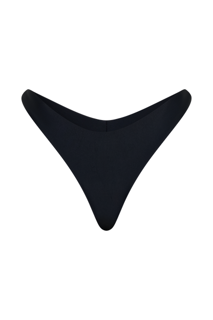Clover Brazilian Bikini Bottom - Black vista 15