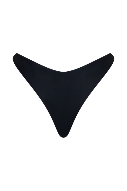 Clover Brazilian Bikini Bottom - Black vista 14