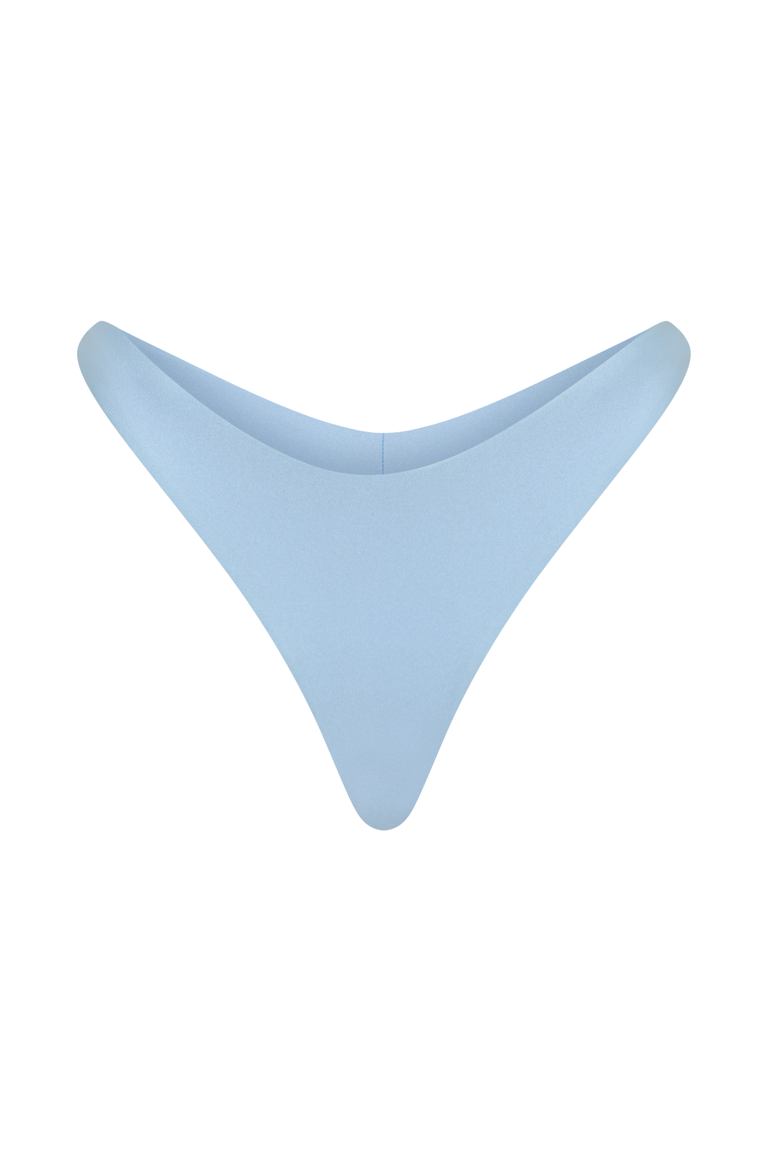 Clover Brazilian Bikini Bottom - Pale Blue vista 13
