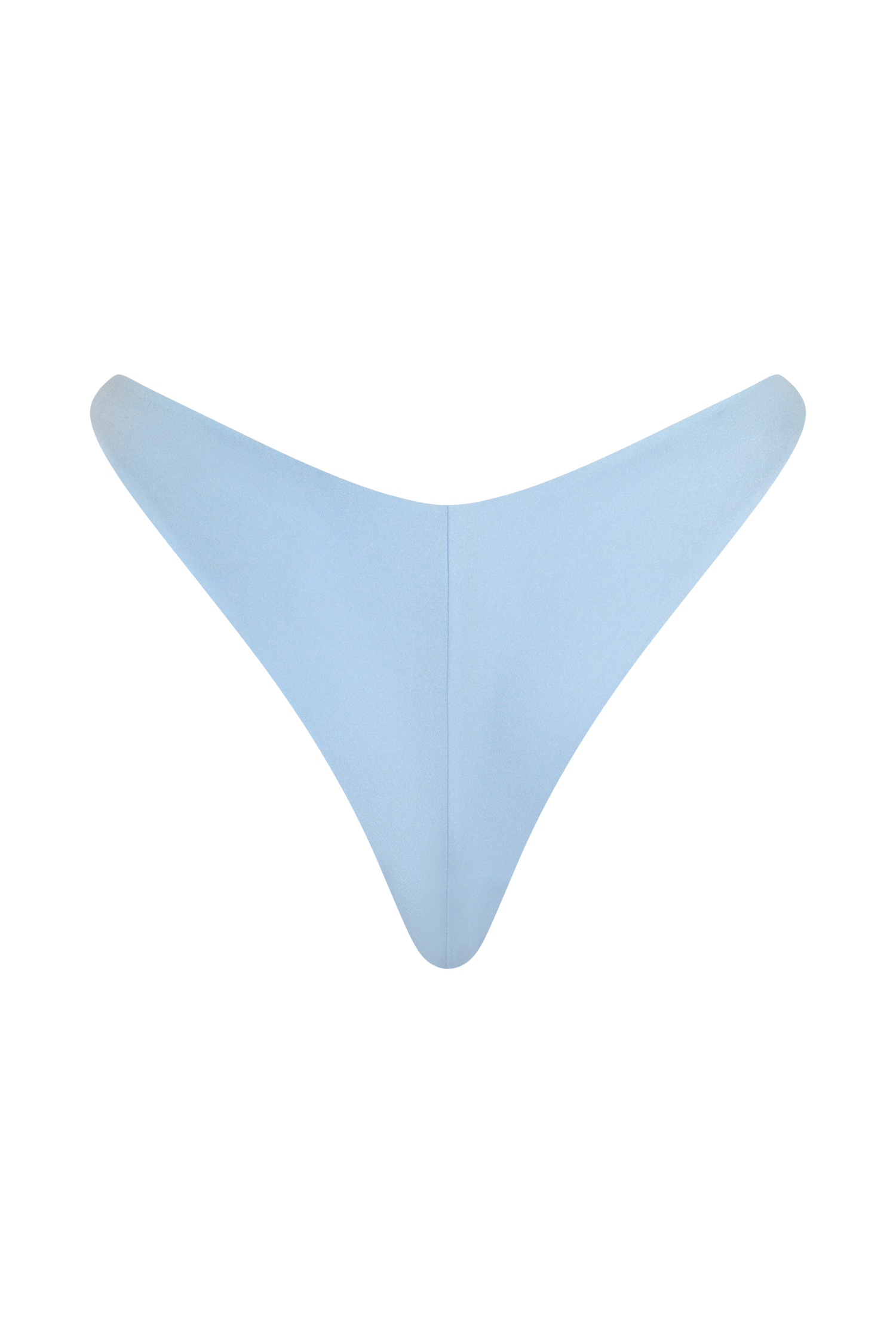 Clover Brazilian Bikini Bottom - Pale Blue vista 12
