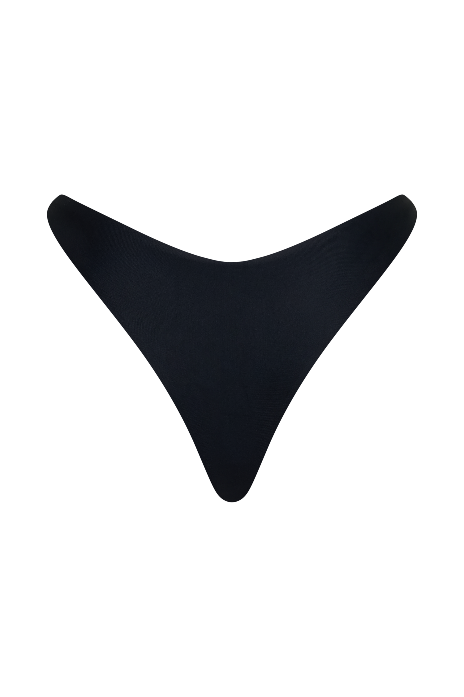 Coralia High Side Thong Bikini Bottom - Black vista 13