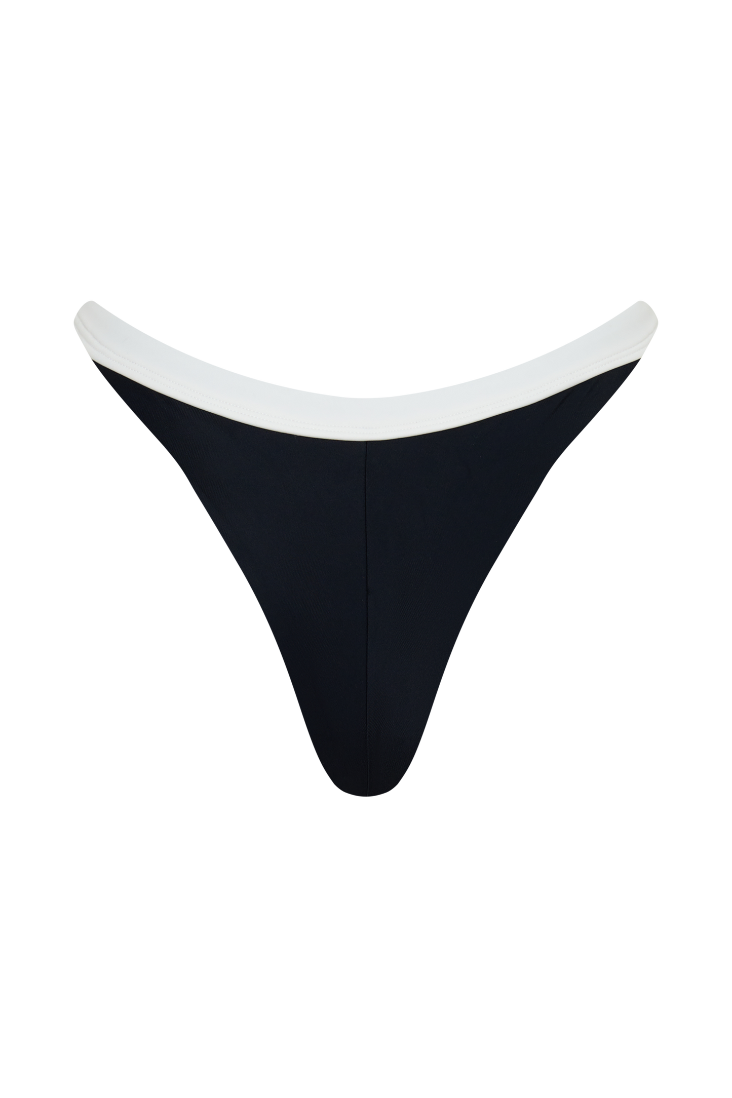 Isla Brazilian Bikini Bottom - Black/White vista 14