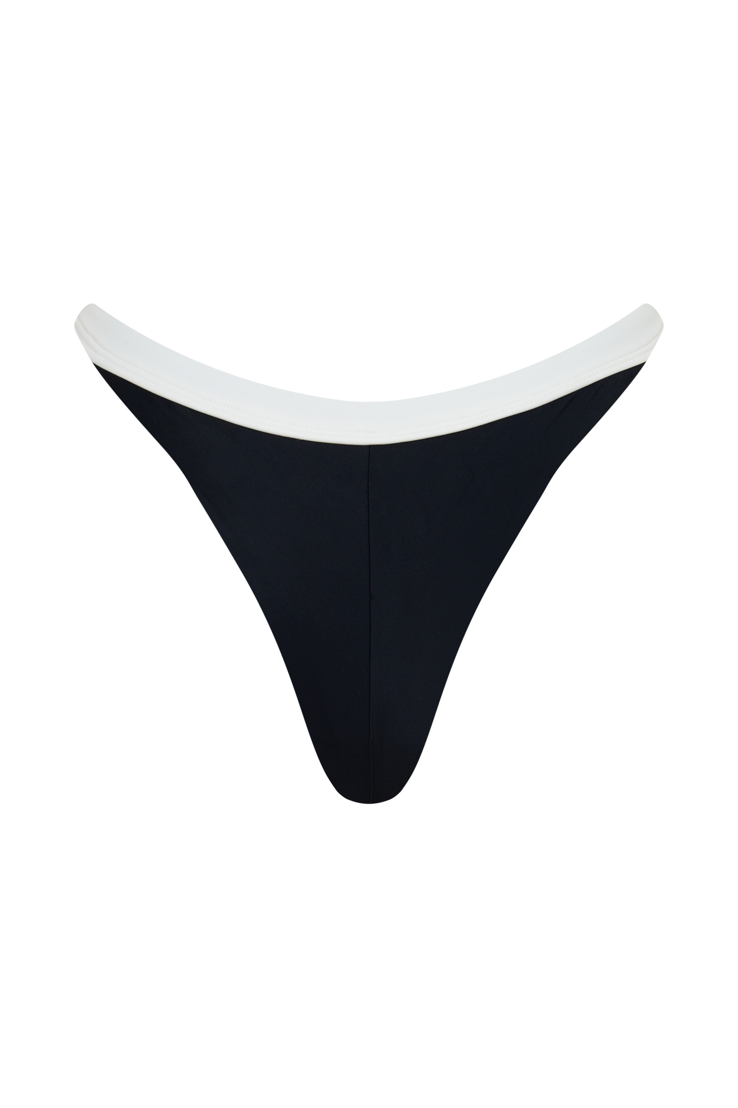 Isla Brazilian Bikini Bottom - Black/White vista 14