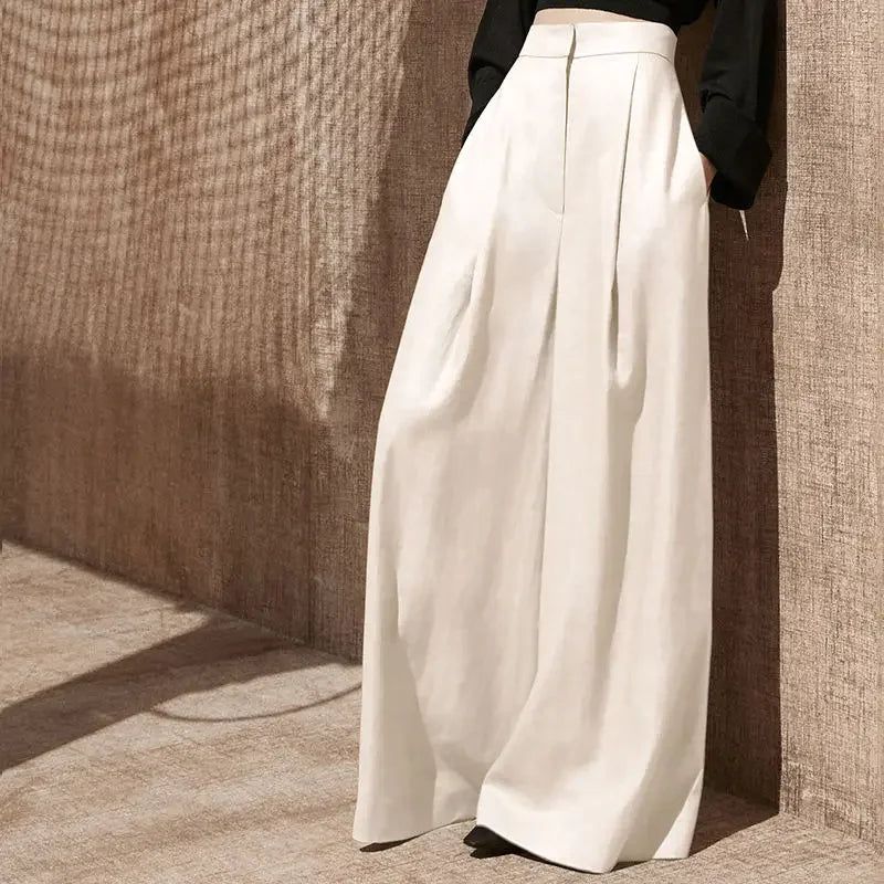 Pantalón Wide con Pinza