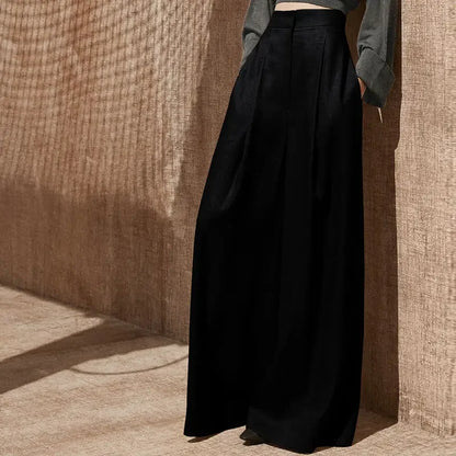 Pantalón Wide con Pinza