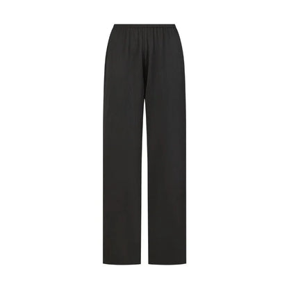 Conjunto satinado camisa y pantalón