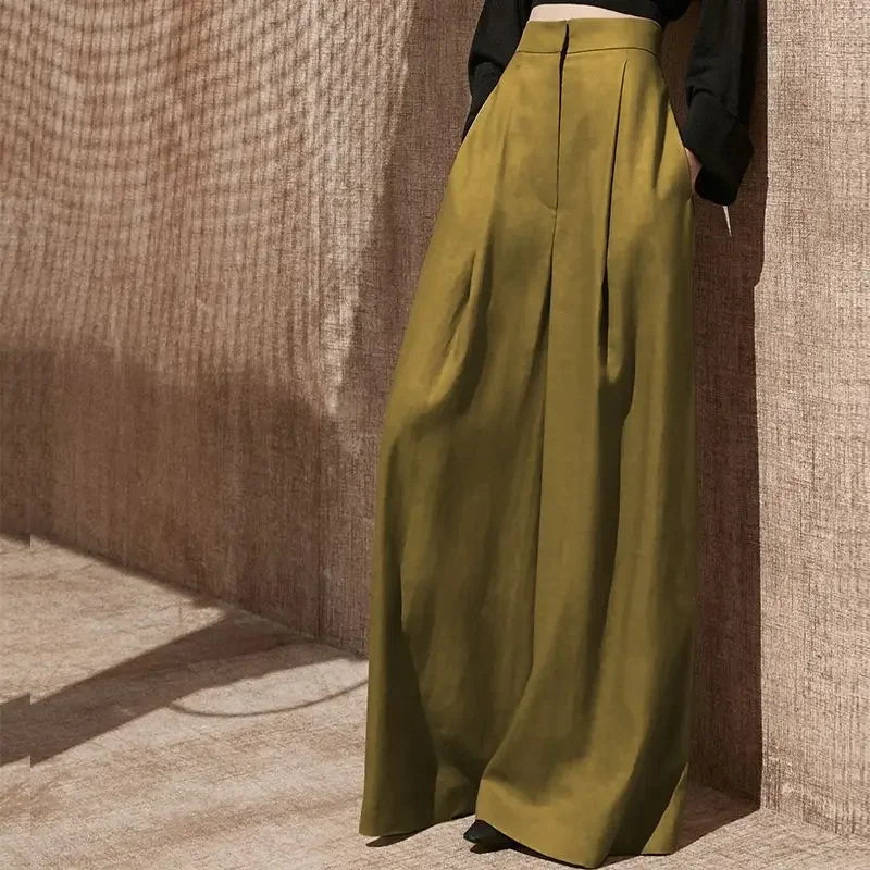 Pantalón Wide con Pinza