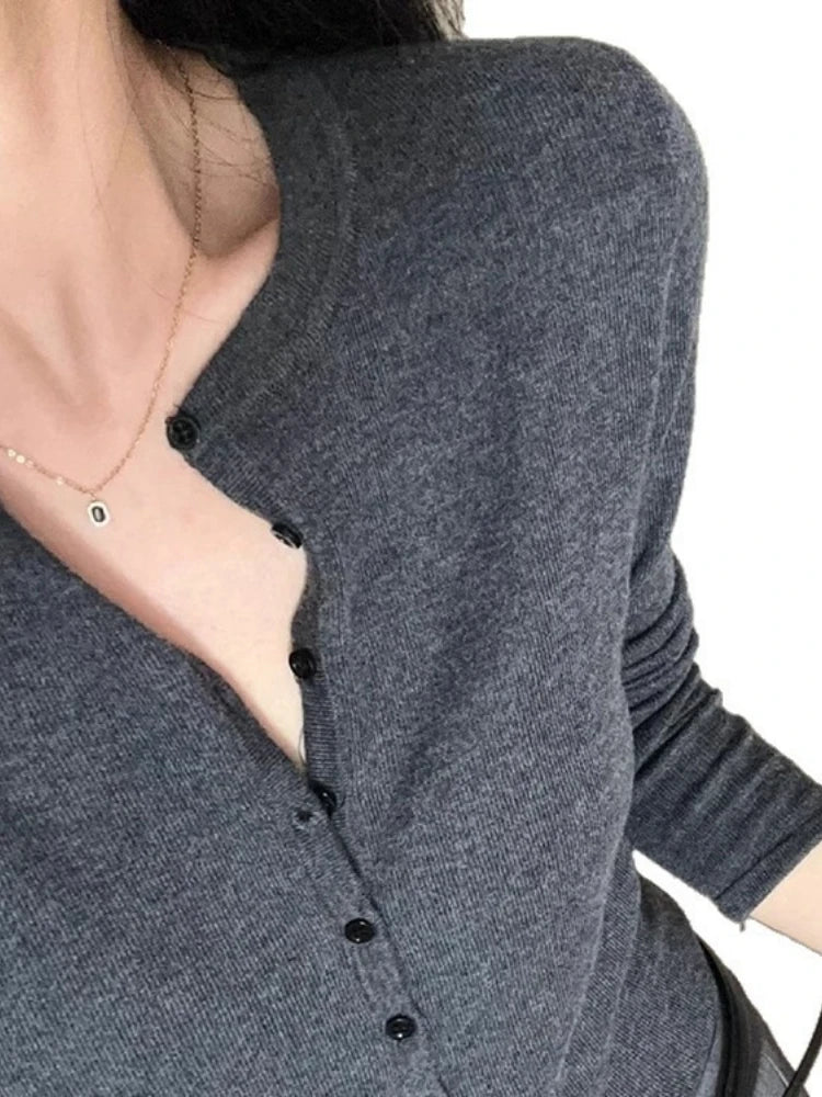 Jersey Punto Fino Abotonado
